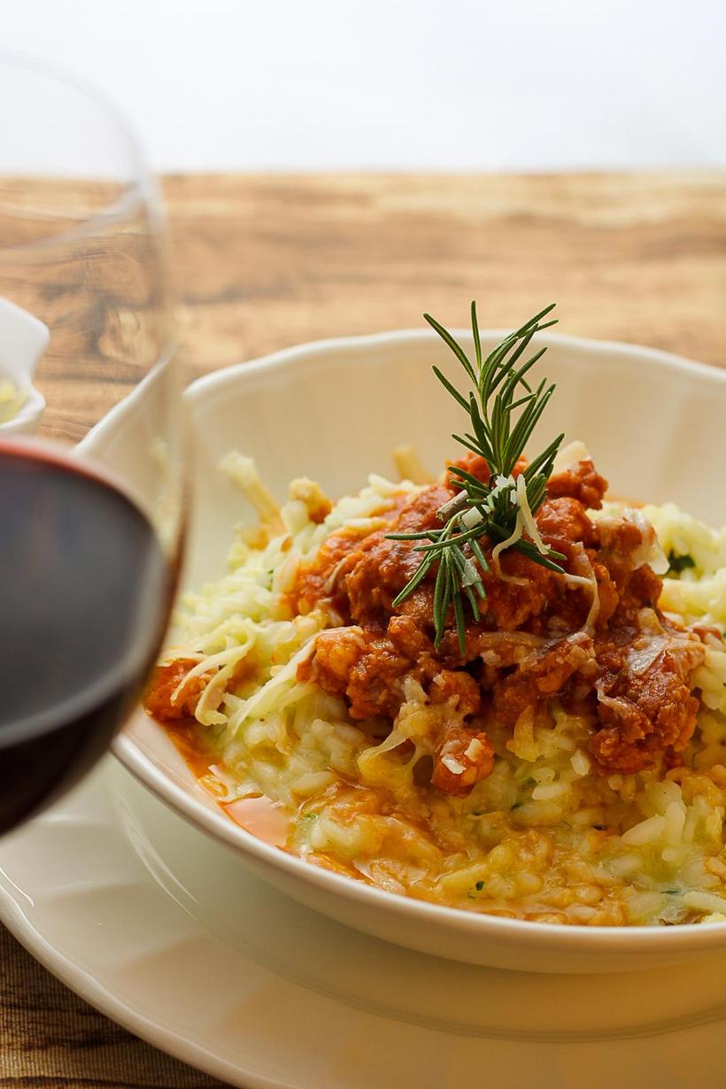 Risoto ao ragu